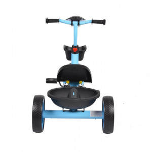 Tricicleta-cu-pedale-NOVOKIDS-Hawk-Trike-Cu-melodii-si-lumini-Doua-cosulete-pentru-jucarii-Max-25-kg-Roti-din-cauciuc-EVA-Cadru-metalic-Far-luminos-Albastru_2