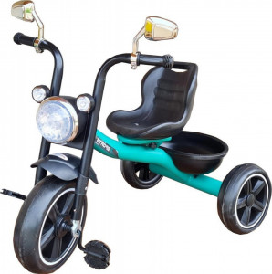 Tricicleta-cu-pedale-NOVOKIDS-My-First-Chopper-Trike-Cu-melodii-si-lumini-Max-30-kg-Roti-din-spuma-cauciucata-EVA-Cadru-metalic-Model-motocicleta-Verde-Turquoise_1