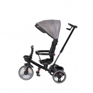 Tricicleta-pliabila-cu-copertina-NOVOKIDS-Classico-Trike-Pedale-si-maner-pentru-parinti-Scaun-reversibil-cu-rotire-360-grade-Functie-Free-Wheel-Cadru-metalic-Beige_2