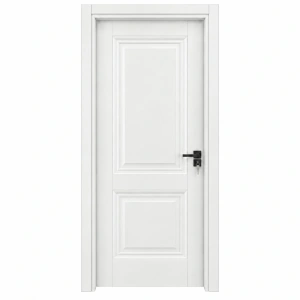 Usa Interior din MDF Novo Doors ND12 LUX PREMIUM, Cadru din Lemn Masiv, KIT COMPLET, Toc Reglabil de 10 CM INCLUS, Plinta pe Ambele Parti