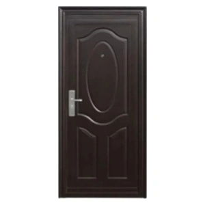 Usa metalica de exterior cu izolatie si vizor Novo Doors ND141 ,deschidere stanga dreapta, 1 yala, dimensiuni multiple,tabla 0.5 mm, balamale si clanta incluse, toc de 7 centimetri, pentru case