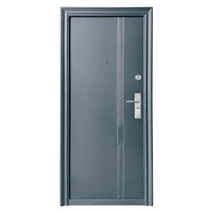 Usa metalica de exterior Novo Doors ND43, de culoare Gri Antracit, cu deschidere pe Stanga