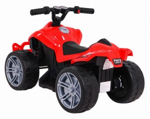 ATV-Electric-cu-acumulator-pentru-copii-NOVOKIDS-Mini-Monster-Lungime-70-cm-3-6-ani-Max-30-kg-6V-Rosu