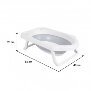 Cadita-pliabila-cu-stender-pentru-bebelusi-si-copii-NOVOKIDS-Maoui-Folding-Tub-Baita-bebe-Forma-ergonomica-Dimensiuni-84x48x23-cm-Supapa-scurgere-Geanta-transport-Gri_1