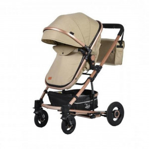 Carucior-nou-nascuti-2-in-1-NOVOKIDS-GIGI-PRO-Cu-geanta-bebe-inclusa-Roti-din-cauciuc-plin-AVE-Cadru-aluminiu-Gold-Maner-reversibil-Spatar-reglabil-in-3-trepte-Amortizoare-Frana-picior-Pliabil-Crem_1