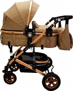 Carucior-nou-nascuti-3-in-1-Baby-Care-PRO-531-Cu-geanta-Bebe-inclusa-Cadru-Aluminiu-Gold-Amortizoare-Roti-din-cauciuc-plin-AVE-Landou-Scoica-auto-Spatar-reglabil-3-trepte-Plasa-insecte-Maron-Cappuccino_1