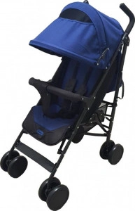 Carucior-sport-tip-umbrela-Baby-Care-PRO-803B-Spatar-reglabil-in-7-trepte-Pozitie-somn-Amortizoare-Frana-picior-Pliabil-Albastru_2