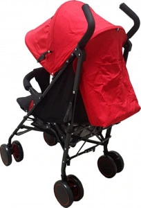 Carucior-sport-tip-umbrela-Baby-Care-PRO-803B-Spatar-reglabil-in-7-trepte-Pozitie-somn-Amortizoare-Frana-picior-Pliabil-Rosu_3