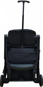 Carucior-sport-ultracompact-pentru-copii-Baby-Care-PRO-S108-Transformabil-in-troller-Spatar-reglabil-in-3-trepte-Roti-cu-rulment-Frana-picior-Pliabil-Albastru