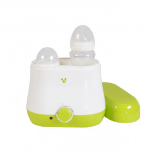 Incalzitor-biberoane-si-mancare-copii-NOVOKIDS-BabyDuo-Capacitate-2-biberoane-Functie-sterilizare-suzete-si-obiecte-mici-Putere-150W-Alb-cu-Verde_2