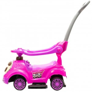 Masinuta-copii-si-bebe-NOVOKIDS-BabyCar-Cu-melodii-si-lumini-Maner-de-impins-pentru-parinti-detasabil-Functie-trotineta-fara-pedale-Pentru-interior-si-exterior-Roz
