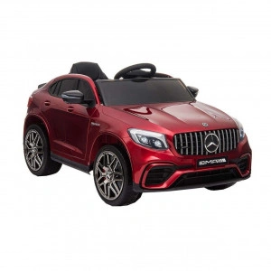 Masinuta-Electrica-cu-acumulator-pentru-copii-NOVOKIDS-Mercedes-AMG-GLC-63-Roti-din-Cauciuc-EVA-3-8-ani-usi-cu-deschidere-Baterie12V-2-Viteze-lungime-115-cm-2-motoare-390-W-Rosu