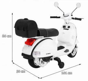 Motocicleta-Electrica-cu-Acumulator-Pentru-Copii-NOVOKIDS-Vespa-Premium-Retro-Scooter-Pornire-la-cheie-3-8-ani-Max-30-kg-Cu-Melodii-si-Lumini-LED-Portbagaj-Roti-ajutatoare-Alb_4