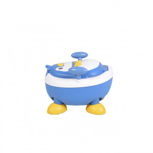 Olita-2-in-1-pentru-copii-NOVOKIDSÂª-Happy-Penguin-Vas-detasabil-Plastic-non-toxic-Model-Pinguin-Albastru_3