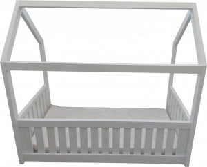 Pat-tip-casuta-pentru-copii-NOVOKIDS-Lovely-Little-House-160x80-CM-Set-cu-Saltea-din-Spuma-MATSEN-10-CM-Inclusa-Pal-18-mm-Margini-anti-lovire-Protectie-Laterala-cu-montare-universala-Alb_1