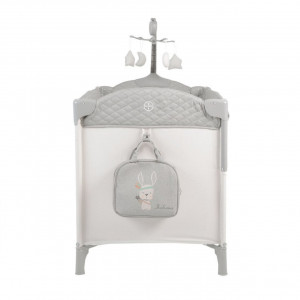 Patut-pliant-transformabil-in-tarc-copii-NOVOKIDS-Indiana-NEST-62X125-cm-2-Niveluri-Jucarie-Carusel-muzical-Fermoar-acces-lateral-Geanta-bebe-Gri_3