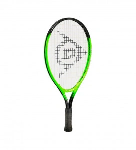 Racheta de tenis pentru copii Dunlop™ Nitro 19 Gooo, Din aluminiu, Lungime 48.2 cm, 1-4 ani, Verde