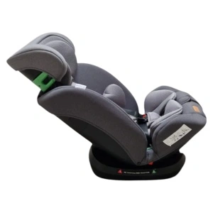 Scaun Auto Baby Care™ BS16P, Transformabil in scoica auto, Omologare R-129 i-Size, 0-36 kg, Spatar reglabil in 4 trepte, Sistem de prindere in centura de siguranta, Husa detasabila, Gri - Img 4