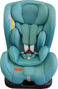 Scaun Auto Baby Care™ Safety Seat, Transformabil in scoica auto, 0-18 kg, Spatar reglabil 4 trepte, Omologare R-129 i-Size, Centura in 5 puncte, Husa detasabila, Turquoise