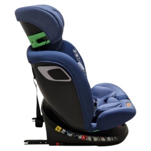 Scaun Auto cu Isofix Baby Care™ BS10P, Cu rotire 360 grade, Omologare R-129 i-Size, 0-36 kg, Tetiera reglabila, Transformabil in scoica auto, Sistem de prindere in centura de siguranta, Husa detasabila, Albastru - Img 5