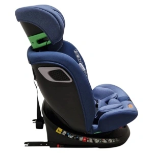Scaun Auto cu Isofix Baby Care™ BS10P, Cu rotire 360 grade, Omologare R-129 i-Size, 0-36 kg, Tetiera reglabila, Transformabil in scoica auto, Sistem de prindere in centura de siguranta, Husa detasabila, Albastru - Img 5