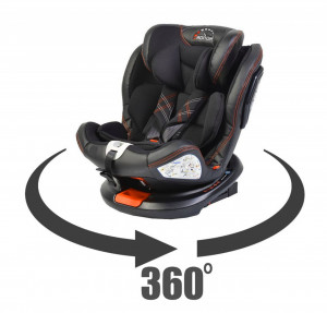 Scaun-Auto-Pentru-Copii-cu-Isofix-NOVOKIDS-Motion-PLUS-Rotire-360-grade-0-36-kg-4-pozitii-inclinare-Transformabil-scoica-auto-Centura-5-puncte-Negru
