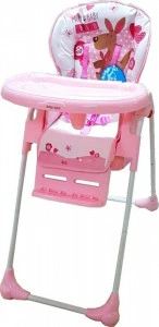 Scaun-de-masa-pentru-copii-si-bebe-Baby-Care-CC-reglabil-in-3-trepte-pliabil-centura-de-siguranta-sezut-comfortabil-masuta-detasabila-pozitie-somn-cosulet-de-depozitare-model-Cangur-Roz