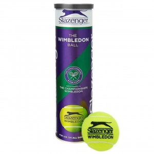 Set 4 mingi de tenis Slazenger™ The Wimbledon Ball Originals, pentru orice suprafata de joc, cutie inclusa