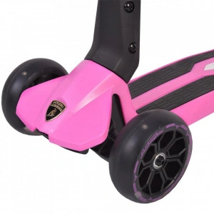 Trotineta-copii-pliabila-din-aluminiu-NOVOKIDS-Lamborghini-Kick-N-Roll-Edition-Cu-roti-luminoase-din-silicon-3-roti-pliabila-Maner-reglabil-pe-inaltime-Maxim-50-kg-Model-premium-Roz_1