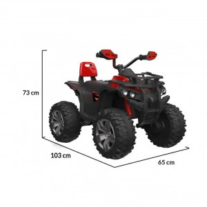 ATV-Electric-cu-acumulator-pentru-copii-NOVOKIDS-Majestic-Quad-PRO-Cu-melodii-si-lumini-Lungime-103-cm-Max-30-kg-12V-2-motoare-Negru-cu-Rosu_1