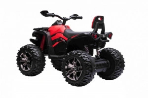 ATV-Electric-cu-acumulator-pentru-copii-NOVOKIDS-PowerQuad-PRO-Cu-melodii-si-lumini-Lungime-103-cm-3-8-ani-Max-35-kg-Roti-EVA-12V-4-motoare-Negru-cu-Rosu_3