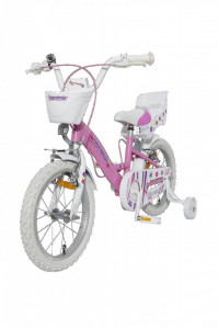 Bicicleta-pentru-copii-NOVOKIDS-Splend'Or-PRO-Line-Edition-Cu-cosulet-Roti-16-inch-Maxim-35-kg-Cadru-din-otel-Roti-ajutatoare-detasabile-Ghidon-reglabil-pe-inaltime-Roz