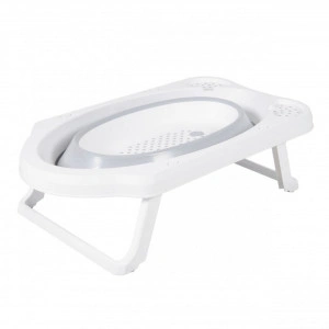 Cadita-pliabila-cu-stender-pentru-bebelusi-si-copii-NOVOKIDS-Maoui-Folding-Tub-Baita-bebe-Forma-ergonomica-Dimensiuni-84x48x23-cm-Supapa-scurgere-Geanta-transport-Gri_2