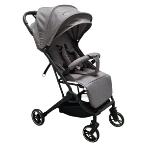 Carucior sport ultracompact pentru copii BABY CARE 311 Transformabil in troller, Spatar reglabil in 3 trepte, Pozitie somn, Gri