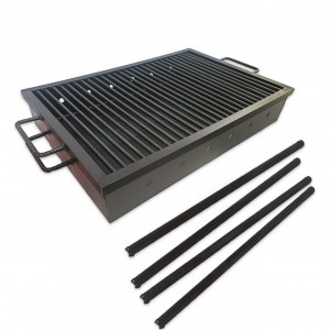 Gratar-Romanesc-Solid-cu-picioare-demontabile-fabricat-manual-60-x-40-cm-Fix-si-Mobil