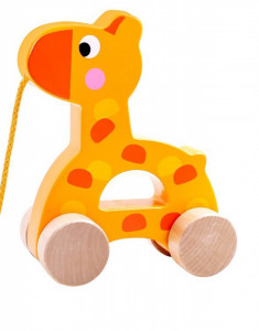 Jucarie-educativa-de-tras-din-lemn-masiv-NOVOKIDS-My-first-Tiny-Giraffe-Cu-roti-Motricitate-Cu-sfoara-de-tractare-Materiale-Eco-Galben_2