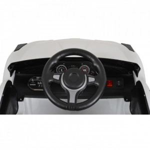Masinuta-Electrica-cu-acumulator-pentru-copii-NOVOKIDS-Dakota-Racer-Cu-telecomanda-Melodii-si-lumini-Max-20-kg-Usi-cu-deschidere-Baterie12V-2-Viteze-Lungime-105-cm-MP3-Alb