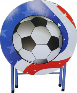 Masuta-pliabila-pentru-copii-din-MDF-Novokids-Round-folding-table-Cu-doua-scaune-pliabile-Diametru-60-cm-2-niveluri-de-inaltime-Suprafata-lucioasa-Model-minge-de-fotbal-Albastru_1