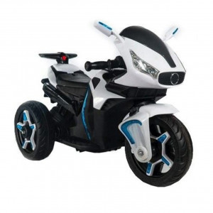 Motocicleta-Electrica-cu-Acumulator-Pentru-Copii-NOVOKIDS-Shadow-Motor-2-6-ani-max-40-kg-Cu-Sunete-si-Lumini-LED-Trotineta-Electrica-3-Roti-MERS-CU-SPATELE-Alb