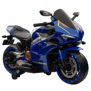 Motocicleta-Electrica-cu-Acumulator-Pentru-Copii-NOVOKIDS-Super-Rider-GP-12V-3-7-ani-max-30-kg-Cu-Sunete-si-Lumini-LED-USB-si-Bluetooth-Roti-ajutatoare-Albastru