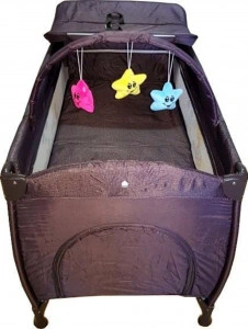 Patut-Pliant-NOVOKIDS-Baby-C-120X60-cm-transforabil-in-Tarc-Copii-2-Niveluri-Masa-infasat-detasabila-Jucarii-plus-geanta-transport-Gri-Jeans_2