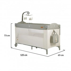 Patut-pliant-transformabil-in-tarc-copii-NOVOKIDS-Indiana-NEST-62X125-cm-2-Niveluri-Jucarie-Carusel-muzical-Fermoar-acces-lateral-Geanta-bebe-Gri_4