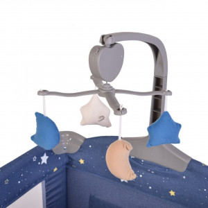 Patut-pliant-transformabil-in-tarc-copii-NOVOKIDS-Onceuponatime-NEST-62X125-cm-2-Niveluri-Jucarie-Carusel-muzical-Fermoar-acces-lateral-Albastru