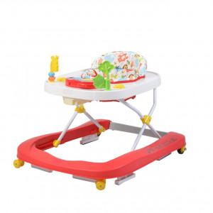 Premergator-Premium-reglabil-in-3-trepte-de-inaltime-NOVOKIDS-ZooZoo-Baby-Roti-silentioase-din-silicon-Cu-melodii-Animalute-Pliabil-Rosu_3