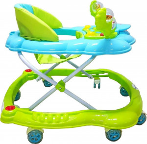 Premergator-reglabil-in-3-trepte-NOVOKIDS-Baby-C-cu-melodii-roti-silentioase-din-silicon-Ratusca-Pliabil-Verde-Turquoise_2