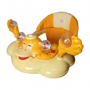 Premergator-Reglabil-in-3-Trepte-NOVOKIDS-Happy-Duck-Ratusca-Pliabil-8-Roti-Cu-Melodii-Galben-cu-Portocaliu_1
