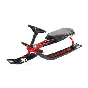 Saniuta-pentru-copii-tip-bob-NOVOKIDS-Snow-Rider-maxim-50-kg-cadru-metalic-scaun-moale-dimensiuni-80X60X40-cm-amortizor-fata-cu-cordelina-de-tras-Rosu_1