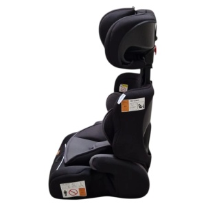 Scaun Auto 2 in 1 pentru copii Baby Care™ HC01, Transformabil in inaltator auto, 9-36 kg, Omologare R129 i-Size, Spatar detasabil, Sistem de prindere in centura de siguranta, Husa detasabila, Gri - Img 2