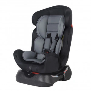 Scaun Auto 2 in 1 pentru copii NOVOKIDS™ Safety 5000, Transformabil in scoica auto, 0-25 kg, Spatar reglabil, Omologare R-129 i-Size, Centura de siguranta cu prindere in 5 puncte, Husa detasabila, Gri