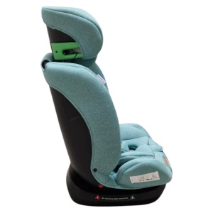Scaun Auto Baby Care™ BS16P, Transformabil in scoica auto, Omologare R-129 i-Size, 0-36 kg, Spatar reglabil in 4 trepte, Sistem de prindere in centura de siguranta, Husa detasabila, Verde Turquoise - Img 5
